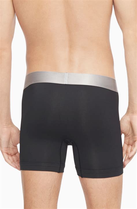 calvin klein men's steel micro boxer brief 3 pack|boxer briefs trunk calvin underwear.